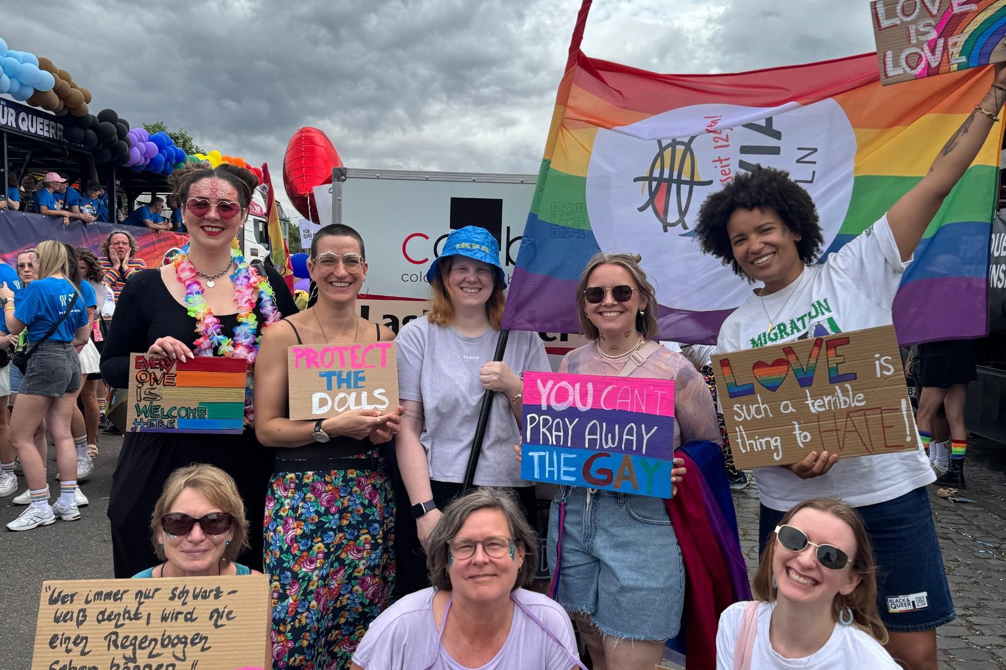 IN VIA Köln beim CSD am 7. Juli 2026