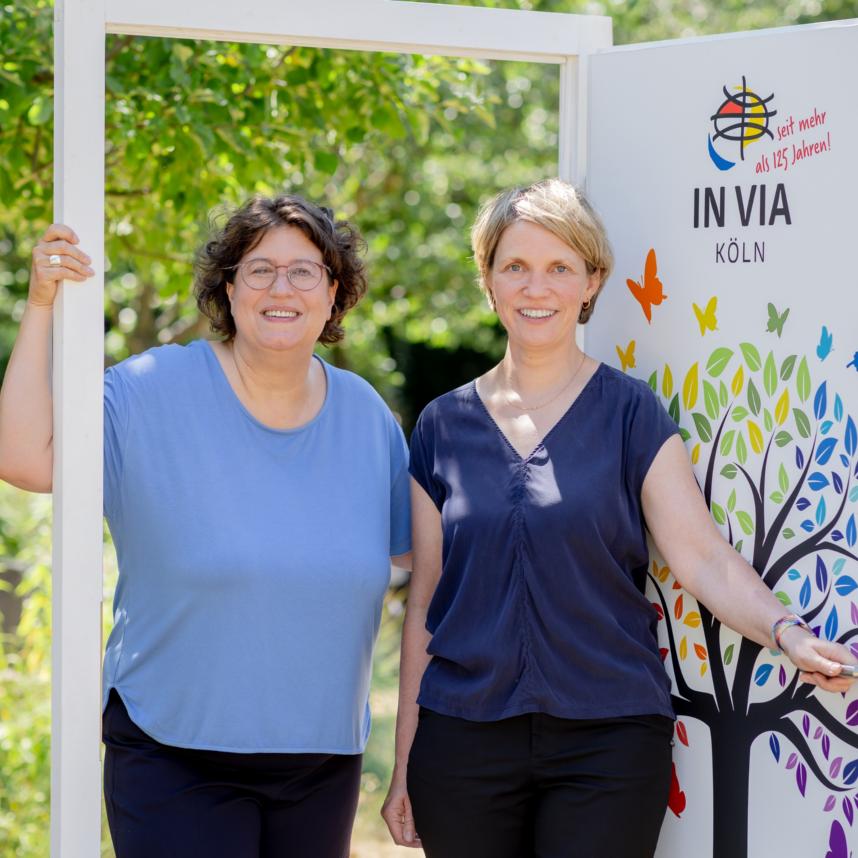 Andrea Redding und Katja Schauen